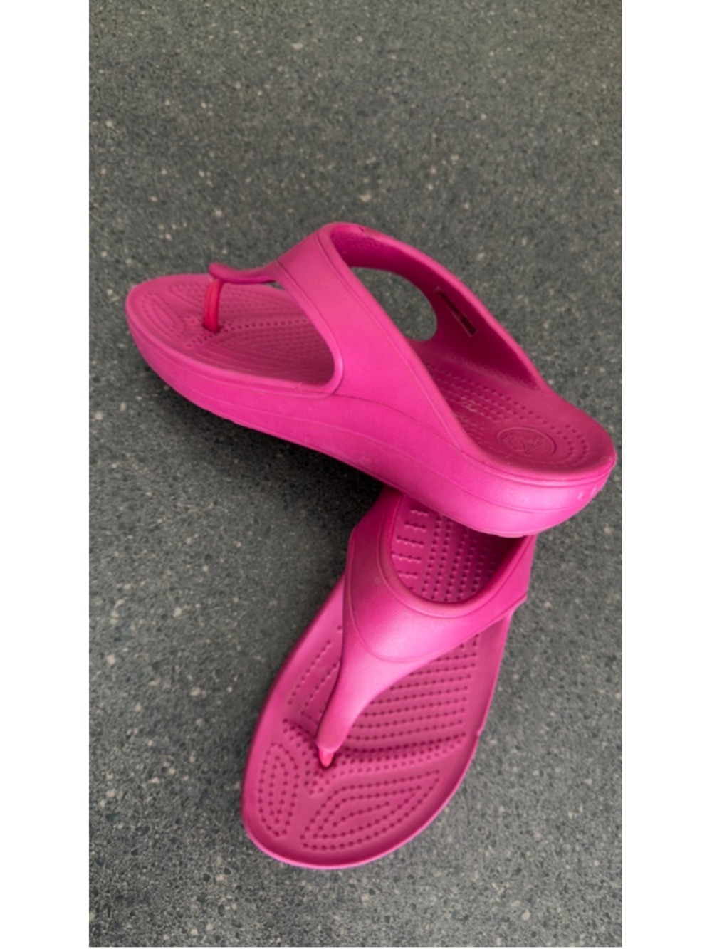 Crocs Women's Sloane Platform Flip-Flops size 6 - Picture 8 of 9